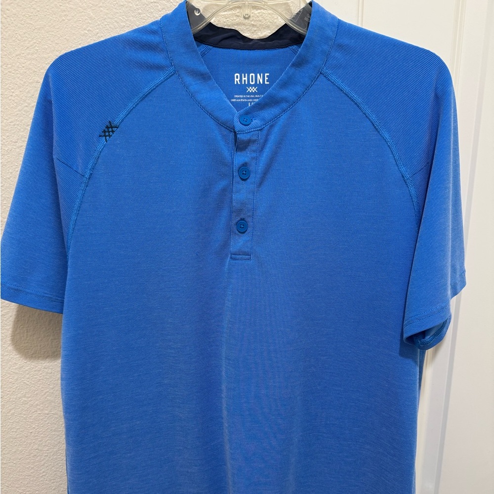 Rhone Blue Polo Shirt